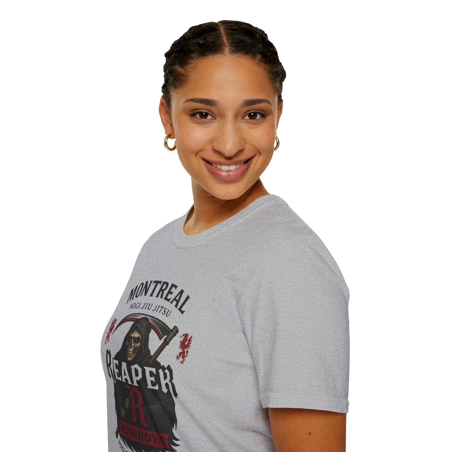 Roninova “Reaper” Soft-Style Tee – Montreal No-Gi Edition