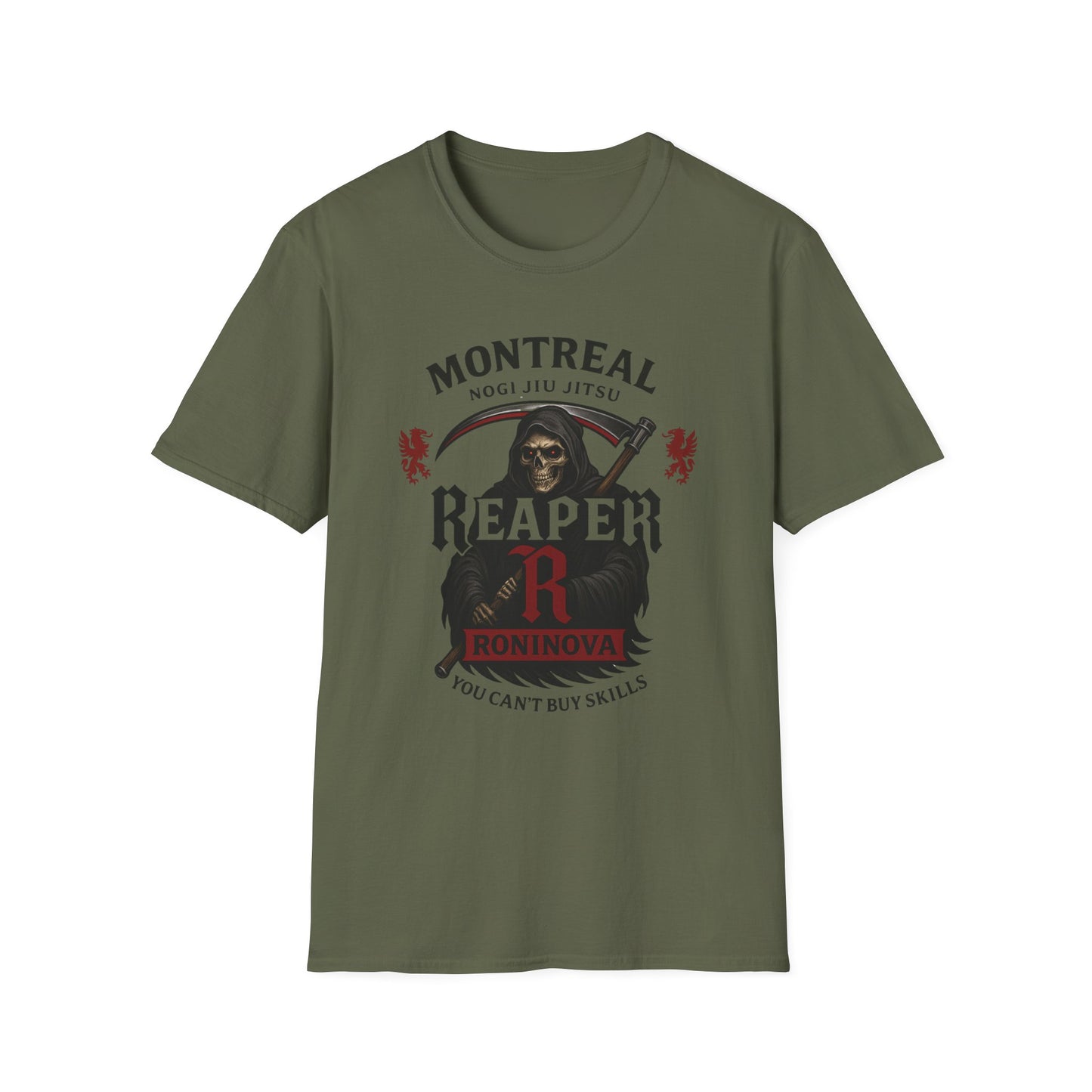 Roninova “Reaper” Soft-Style Tee – Montreal No-Gi Edition