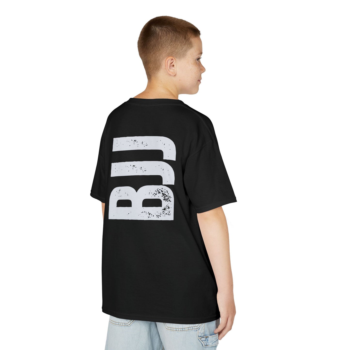 Roninova Kids Oversized Tee – Samurai Shield Edition