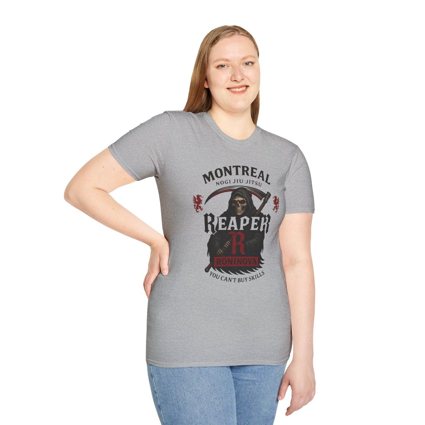 Roninova “Reaper” Soft-Style Tee – Montreal No-Gi Edition