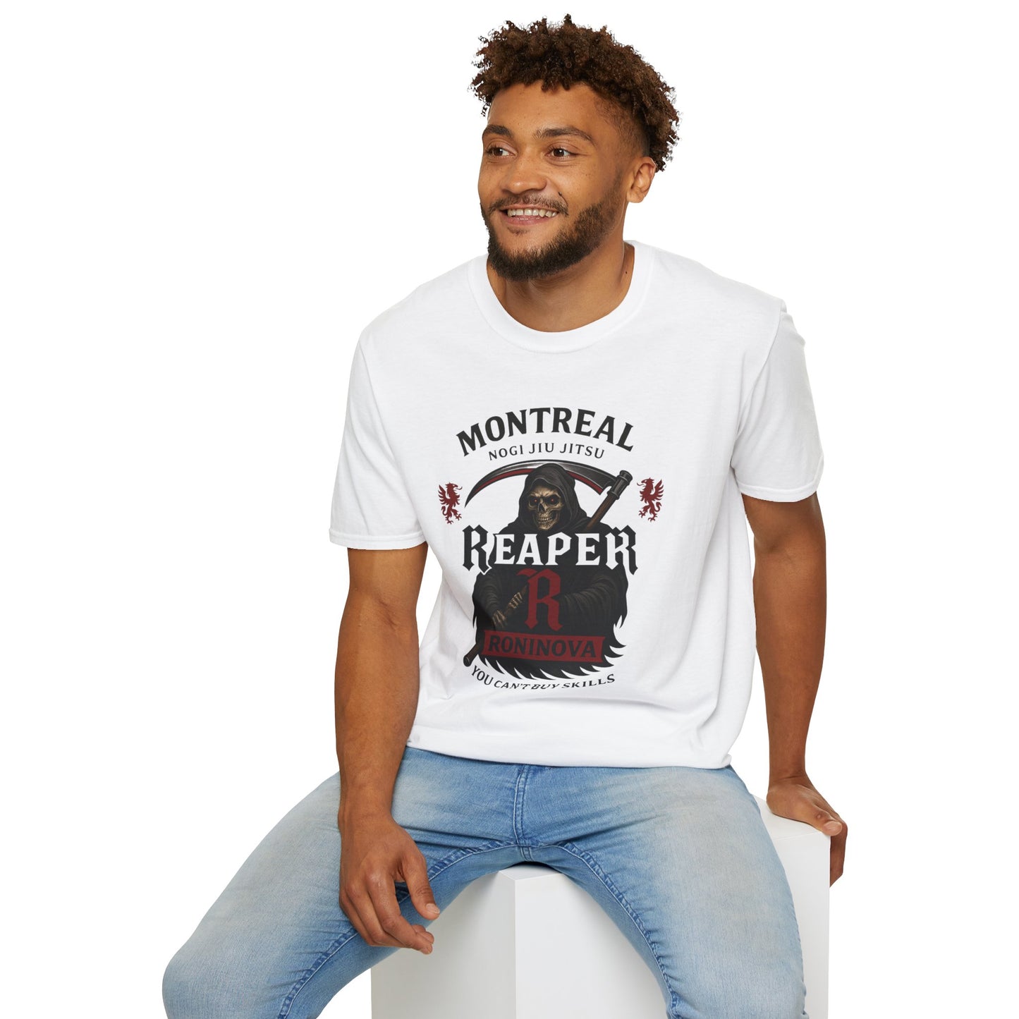 Roninova “Reaper” Soft-Style Tee – Montreal No-Gi Edition