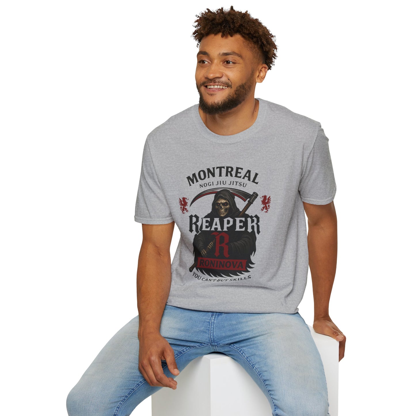 Roninova “Reaper” Soft-Style Tee – Montreal No-Gi Edition