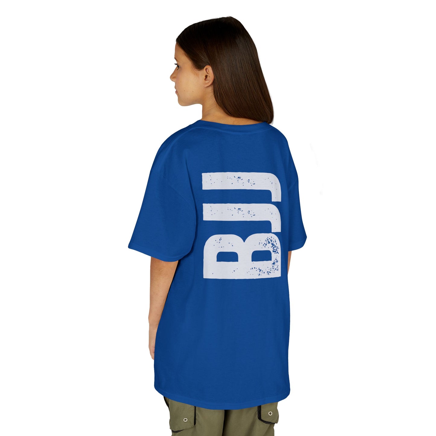 Roninova Kids Oversized Tee – Samurai Shield Edition