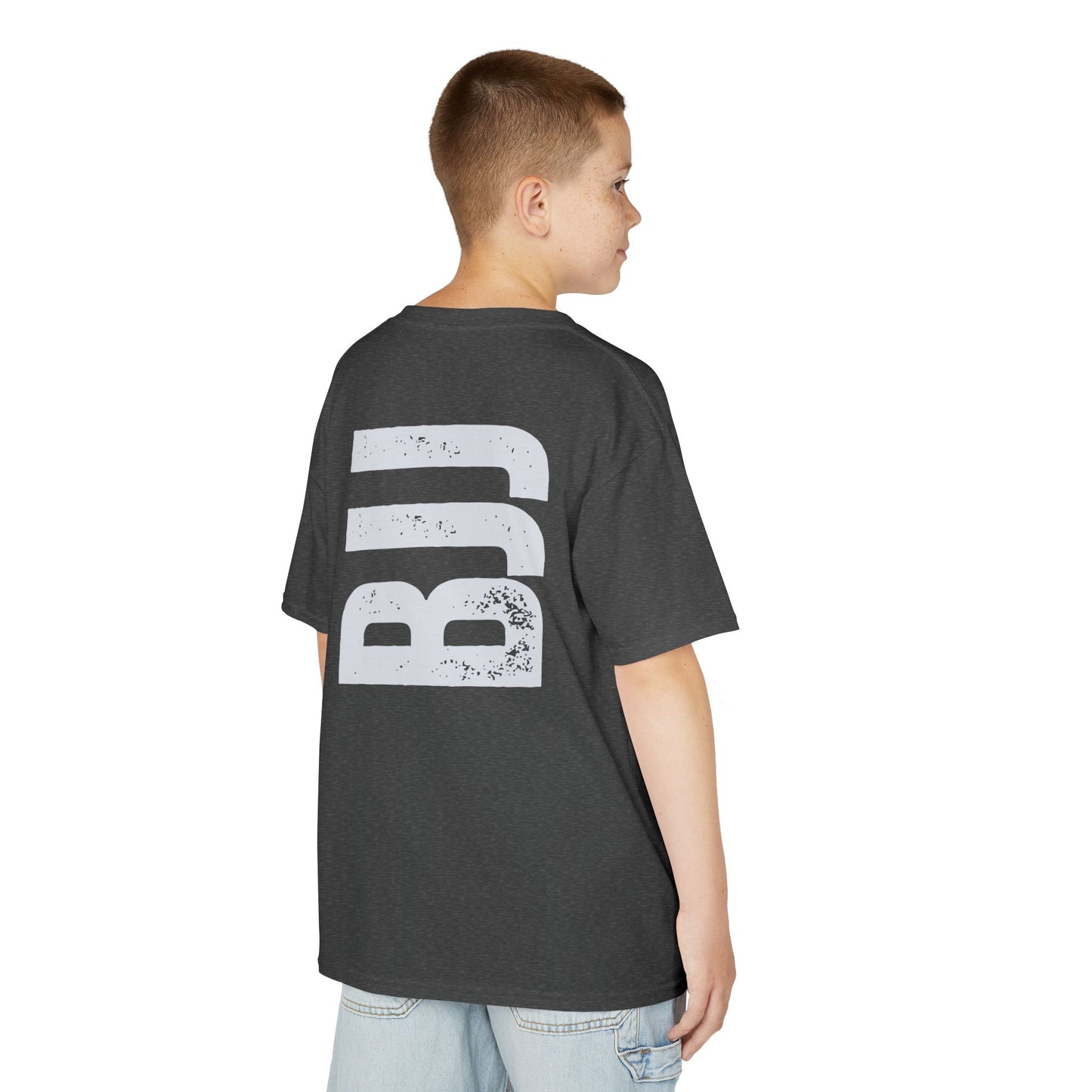Roninova Kids Oversized Tee – Samurai Shield Edition