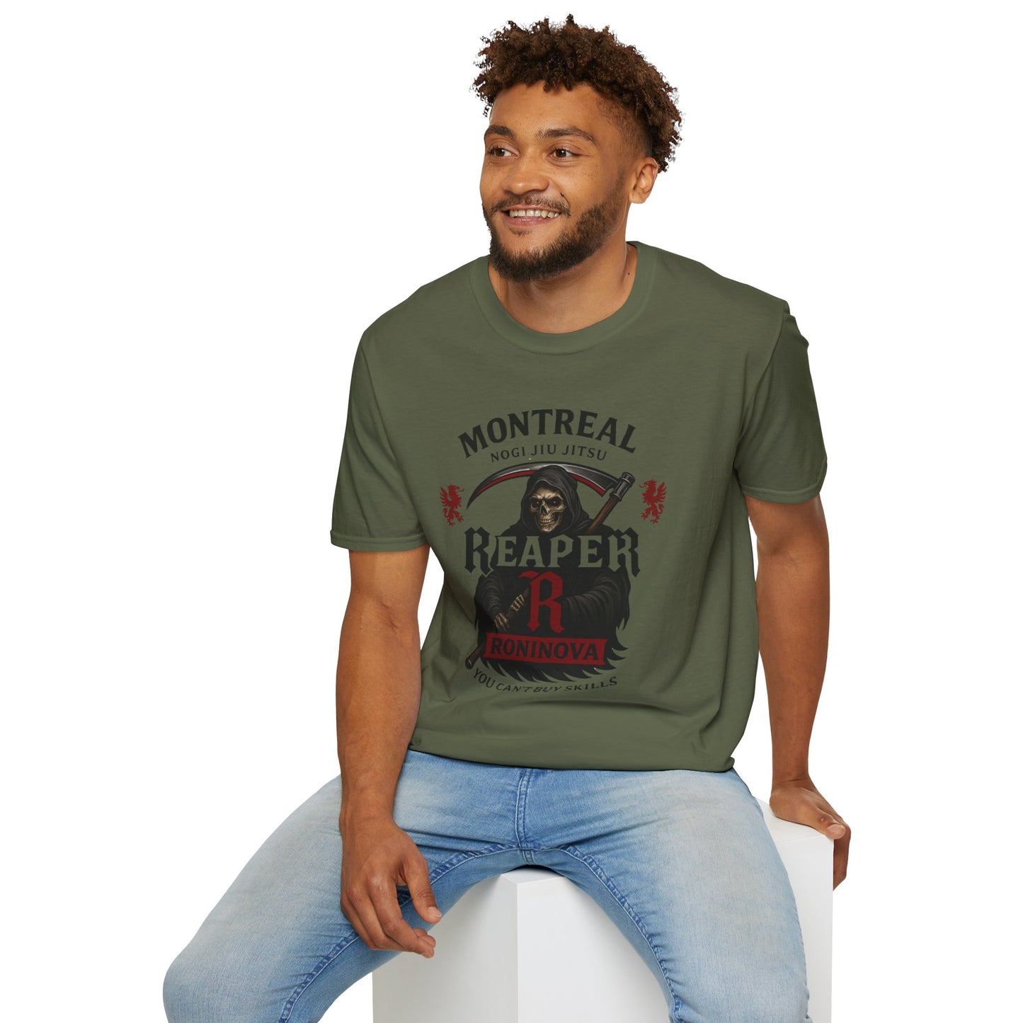 Roninova “Reaper” Soft-Style Tee – Montreal No-Gi Edition