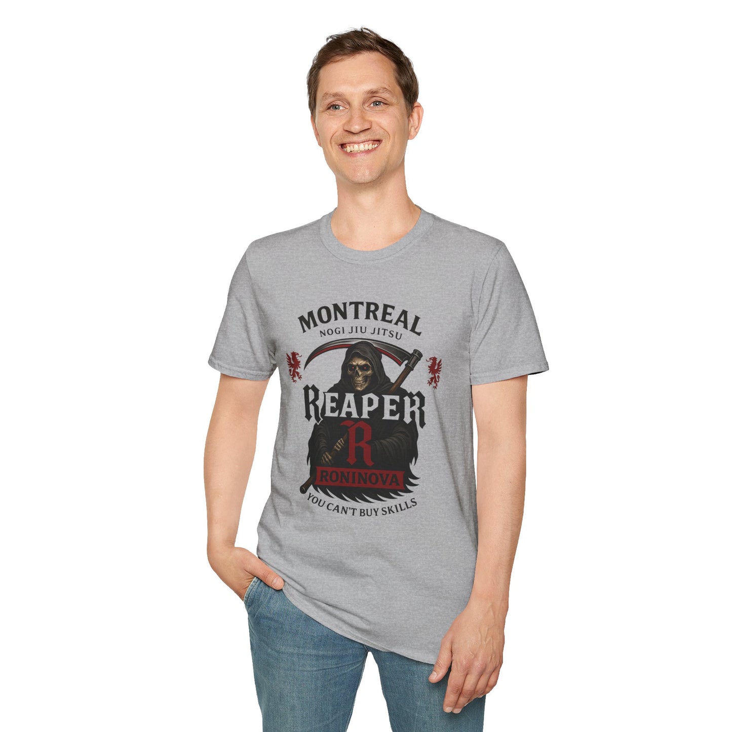 Roninova “Reaper” Soft-Style Tee – Montreal No-Gi Edition