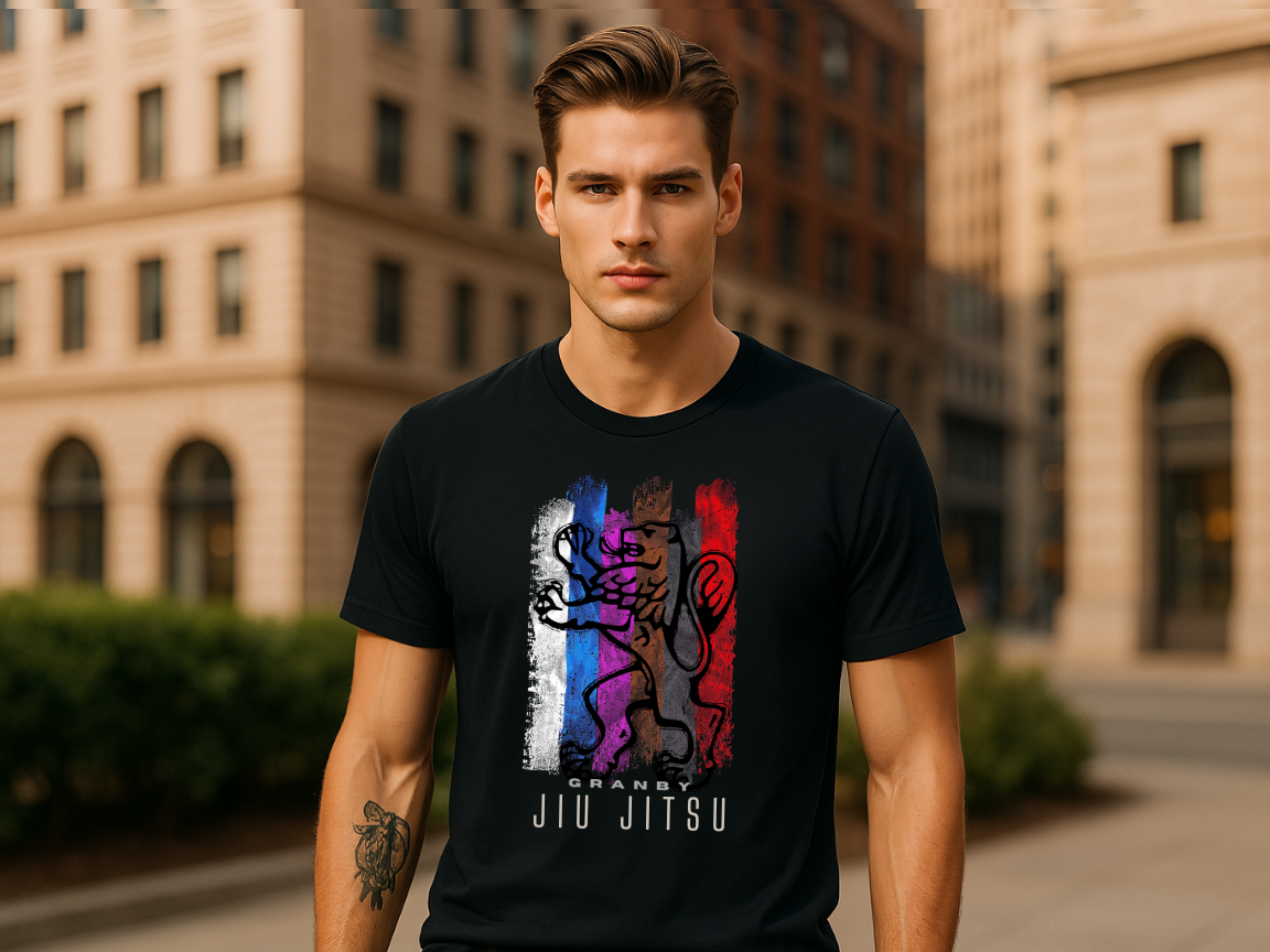 Granby Jiu-Jitsu Casual Comfortable T-Shirt – Unisex Everyday Tee for BJJ Enthusiasts