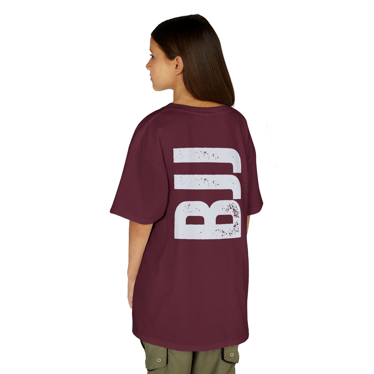 Roninova Kids Oversized Tee – Samurai Shield Edition