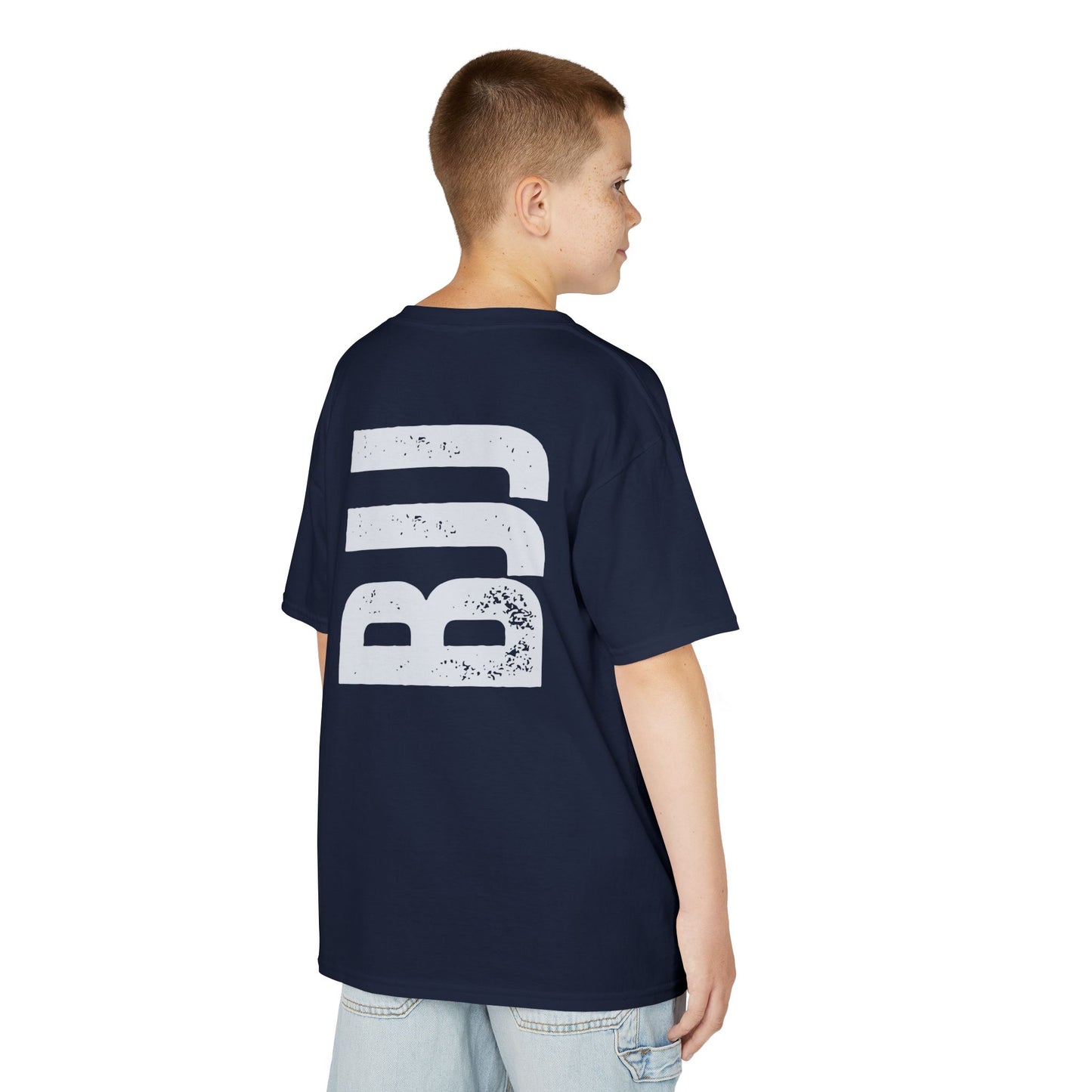 Roninova Kids Oversized Tee – Samurai Shield Edition